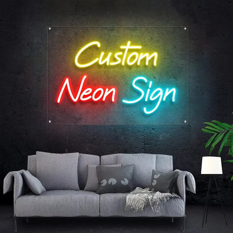 Custom LED Neon Sign – Personalized Neon Lights for Home, Wedding, Bar, Shop & Events